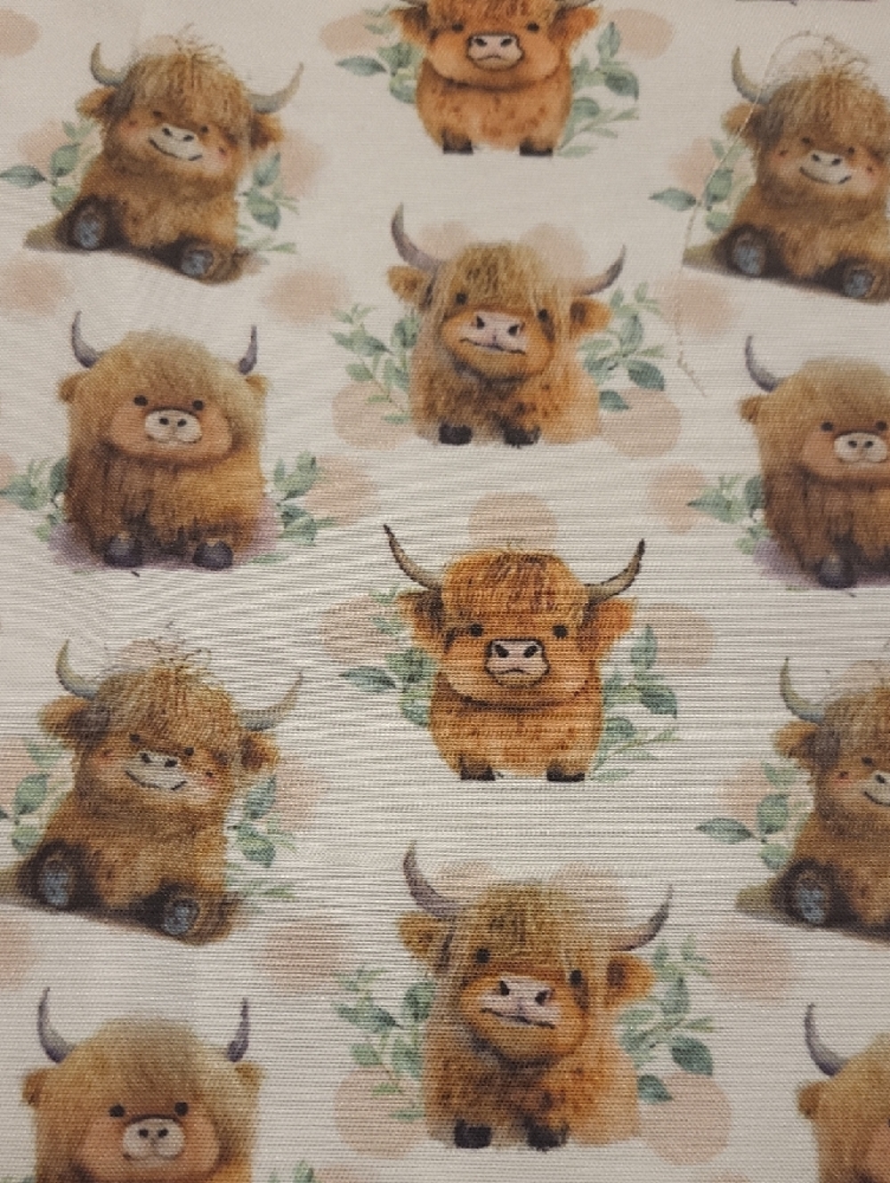Highland Cows - Fat Quarters - 7 pieces - Picture 5 of 9